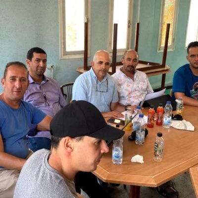 Photo de l'assemblée fondatrice de l'associaition